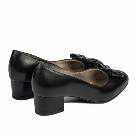 Elegante Damenschuhe 1270-1 schwarz