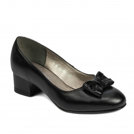 Elegante Damenschuhe 1270-1 schwarz