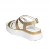 Damensandalen 5100 gold kombiniert