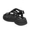 Damen Sandalen 5099 Schwarz kombiniert