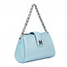 Damentasche Schultertasche 003g Babyblau