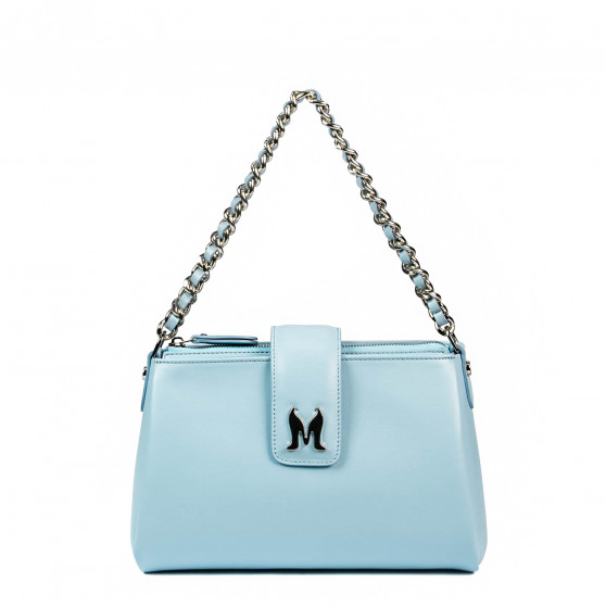 Damentasche Schultertasche 003g Babyblau Damentasche Schultertasche 003g Babyblau