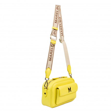 Damentasche Schultertasche 006g gelb