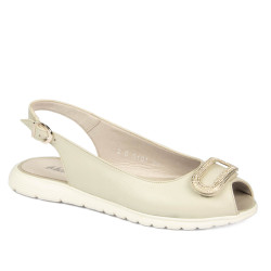 Damensandalen 5101 beige