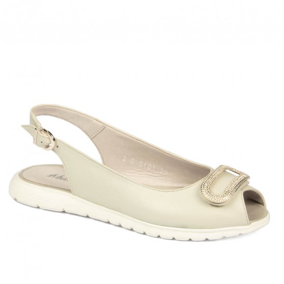 Damensandalen 5101 beige Damensandalen 5101 beige