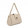 Damenumhängetasche 003g 01 beige