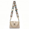 Damenumhängetasche 003g 01 beige