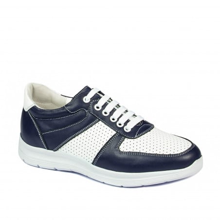 Jugendsportschuhe 384 indigo kombiniert