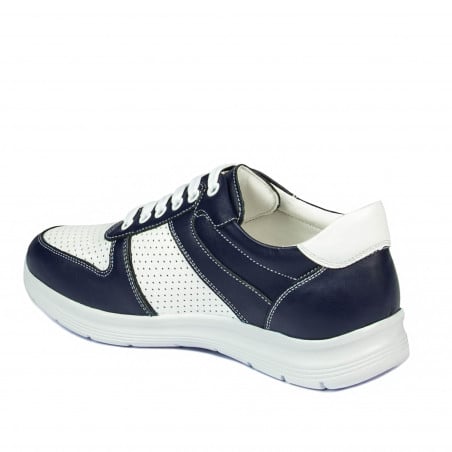 Jugendsportschuhe 384 indigo kombiniert