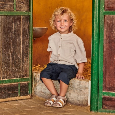 Kleinkinder Sandalen 75c Cappuccino kombiniert lifestyle