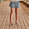 Kinder Sandalen 539 Weiß kombiniert