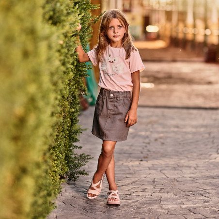 Kindersandalen 540 Puderfarbe lifestyle