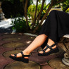 Damensandalen 5083 schwarz