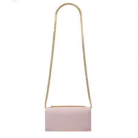 Damentasche Schultertasche 008g rosa lila Kaviar