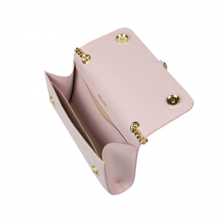 Damentasche Schultertasche 008g rosa lila Kaviar
