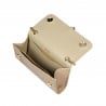 Damentasche Schultertasche 008g Croco Beige