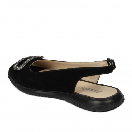Damensandalen 5101 schwarzes Bufo