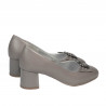 Elegante Damenschuhe 1274-1 Cappuccino