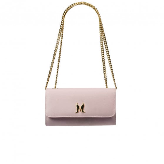 Damen-Umhängetasche 012g rosa Flieder Caviar Damen-Umhängetasche 012g rosa Flieder Caviar