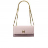 Damen-Umhängetasche 012g rosa Flieder Caviar