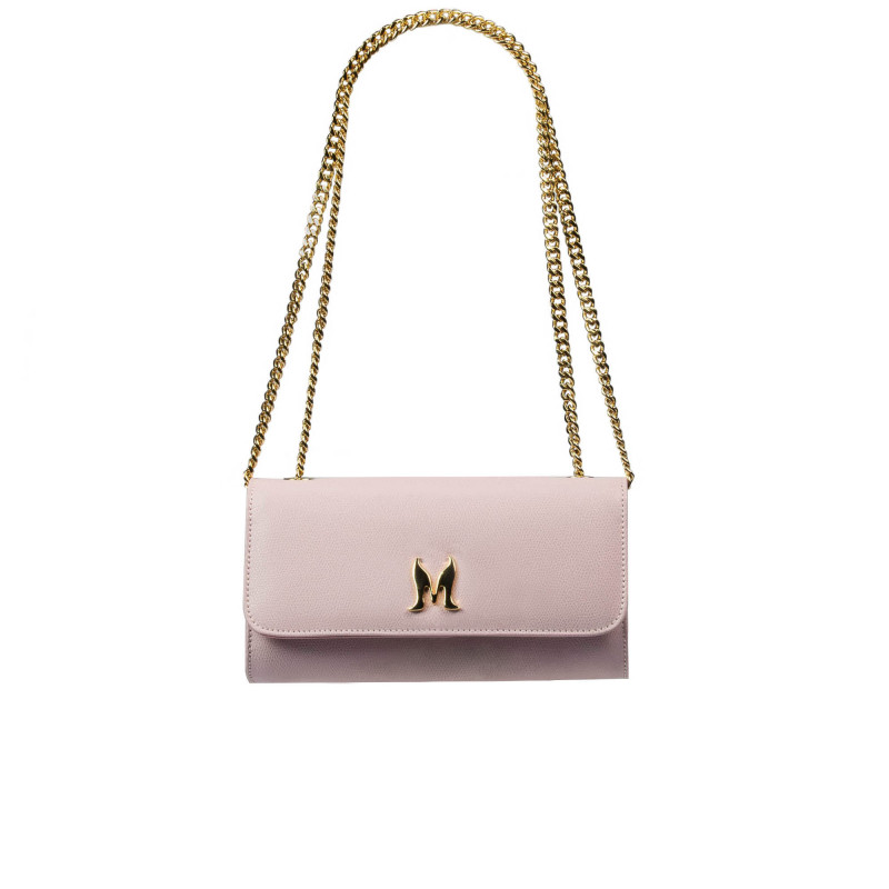 Damen-Umhängetasche 012g rosa Flieder Caviar