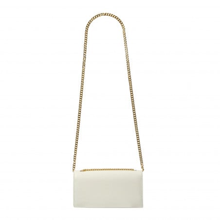 Damenhandtasche zum Umhängen 012g Beige Latte Kaviar