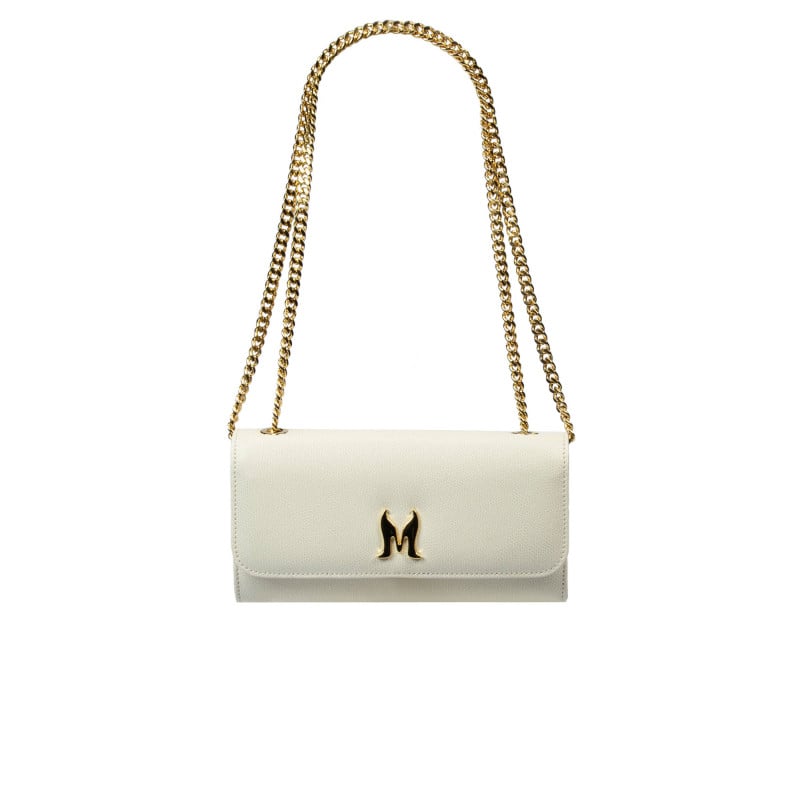 Damenhandtasche zum Umhängen 012g Beige Latte Kaviar