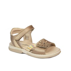 Kleinkindersandalen 80c kombiniert gold
