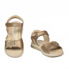 Kleinkindersandalen 80c kombiniert gold