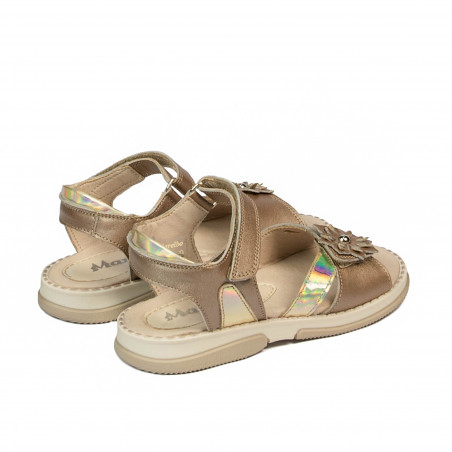 Kleinkindersandalen 80c kombiniert gold