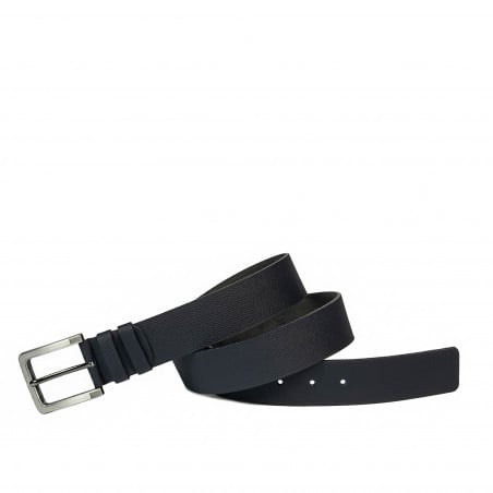 Herren-Gürtel 34b indigo gepresst