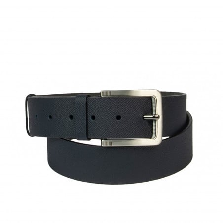 Herren-Gürtel 34b indigo gepresst