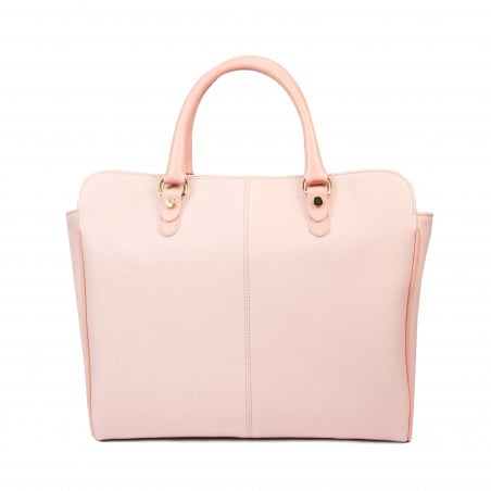 Dametasche Hand 002g 01 rosa kombiniert
