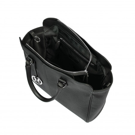 Damentasche Handtasche 002g 02 schwarz