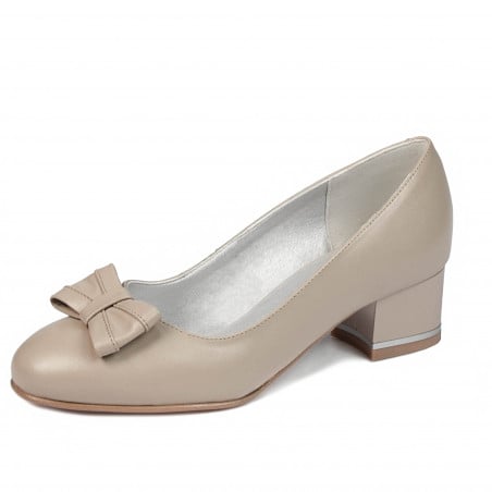 Elegante Damenschuhe 1270-1 beige