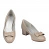 Elegante Damenschuhe 1270-1 beige