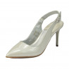 Damensandalen 1295 beige Latte