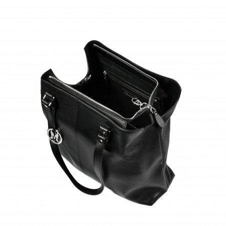 Damentasche Handtasche 001g 01 schwarz