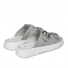 Damensandalen 5084-1 perlmutt silber