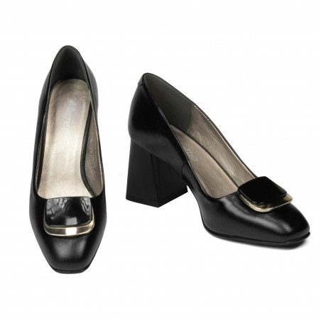 Elegante Damenschuhe 1291 schwarz