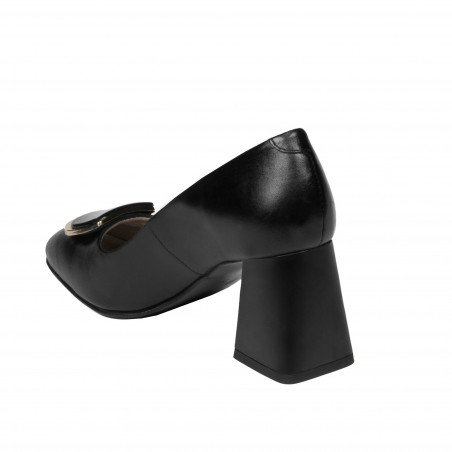 Elegante Damenschuhe 1291 schwarz