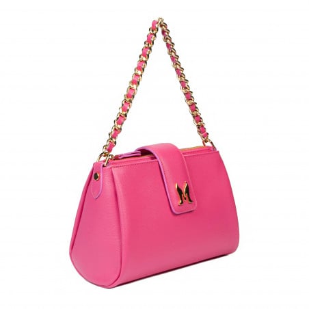 Damentasche Schultertasche 003g 01 Fuchsia