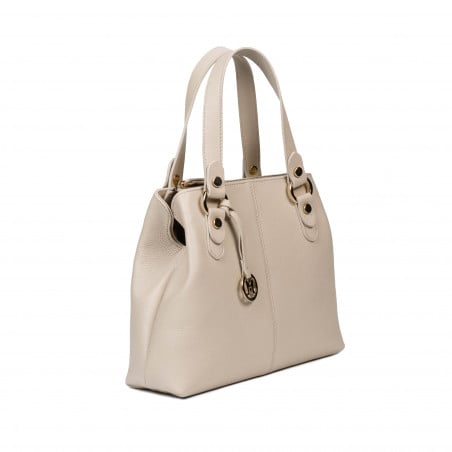 Damenschultertasche 004g Beige Latte