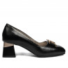 Elegante Damenschuhe 1298 schwarz