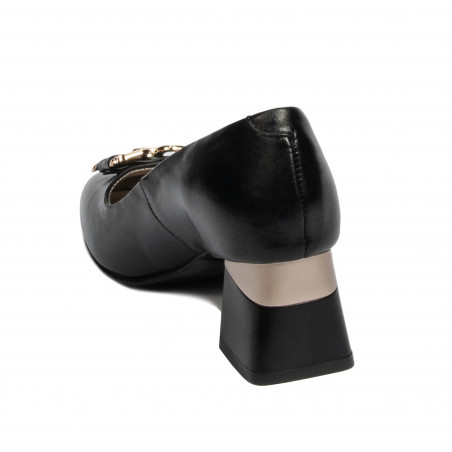 Elegante Damenschuhe 1298 schwarz