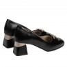 Elegante Damenschuhe 1298 schwarz