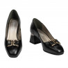 Elegante Damenschuhe 1298 schwarz