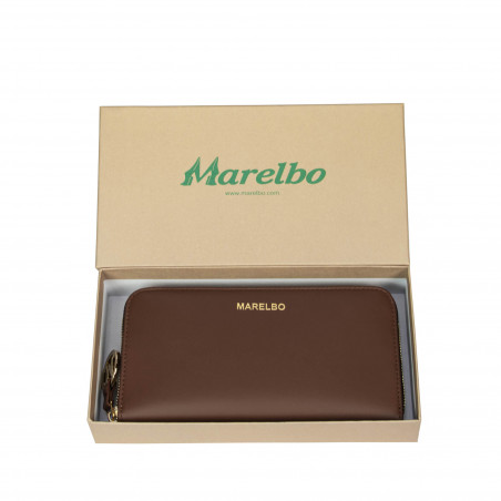 Damenbrieftasche 200g cognacbraun