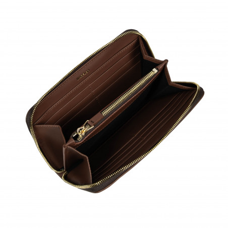 Damenbrieftasche 200g cognacbraun