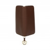 Damenbrieftasche 200g cognacbraun